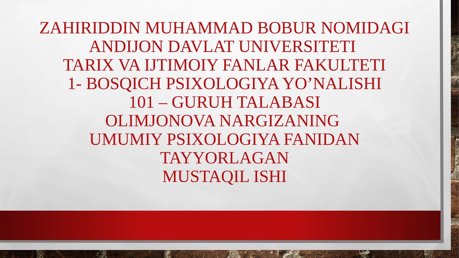 Shaxs ekzistensial psixologiyasi