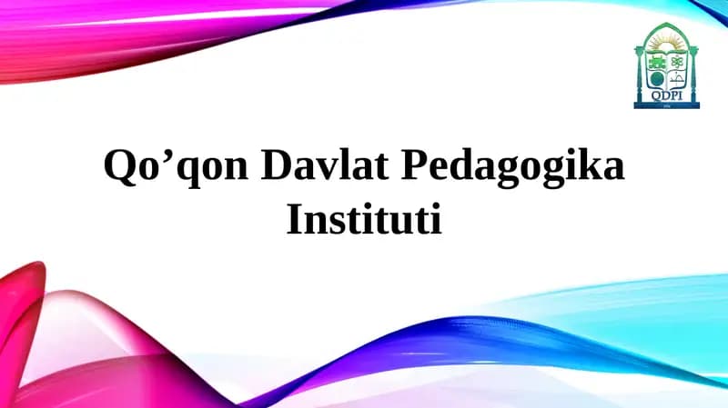 Badiiy Pedagogika