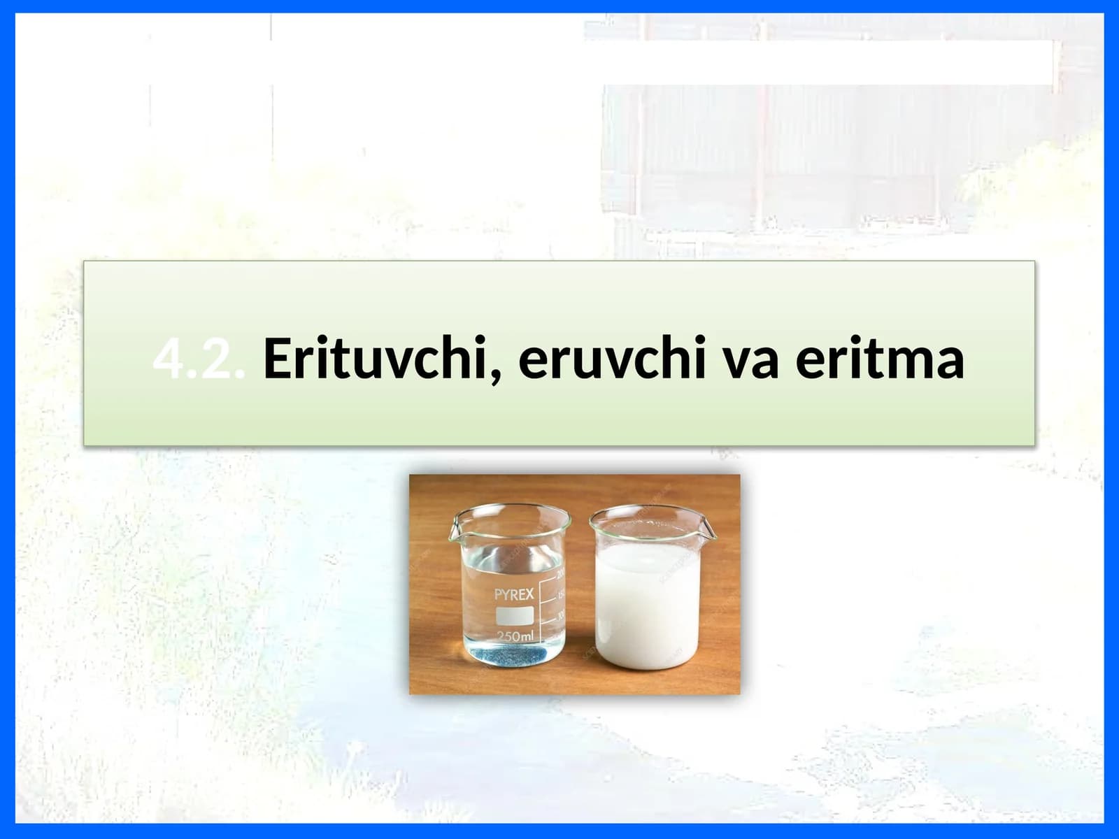 Erituvchi, eruvchivaeritma
