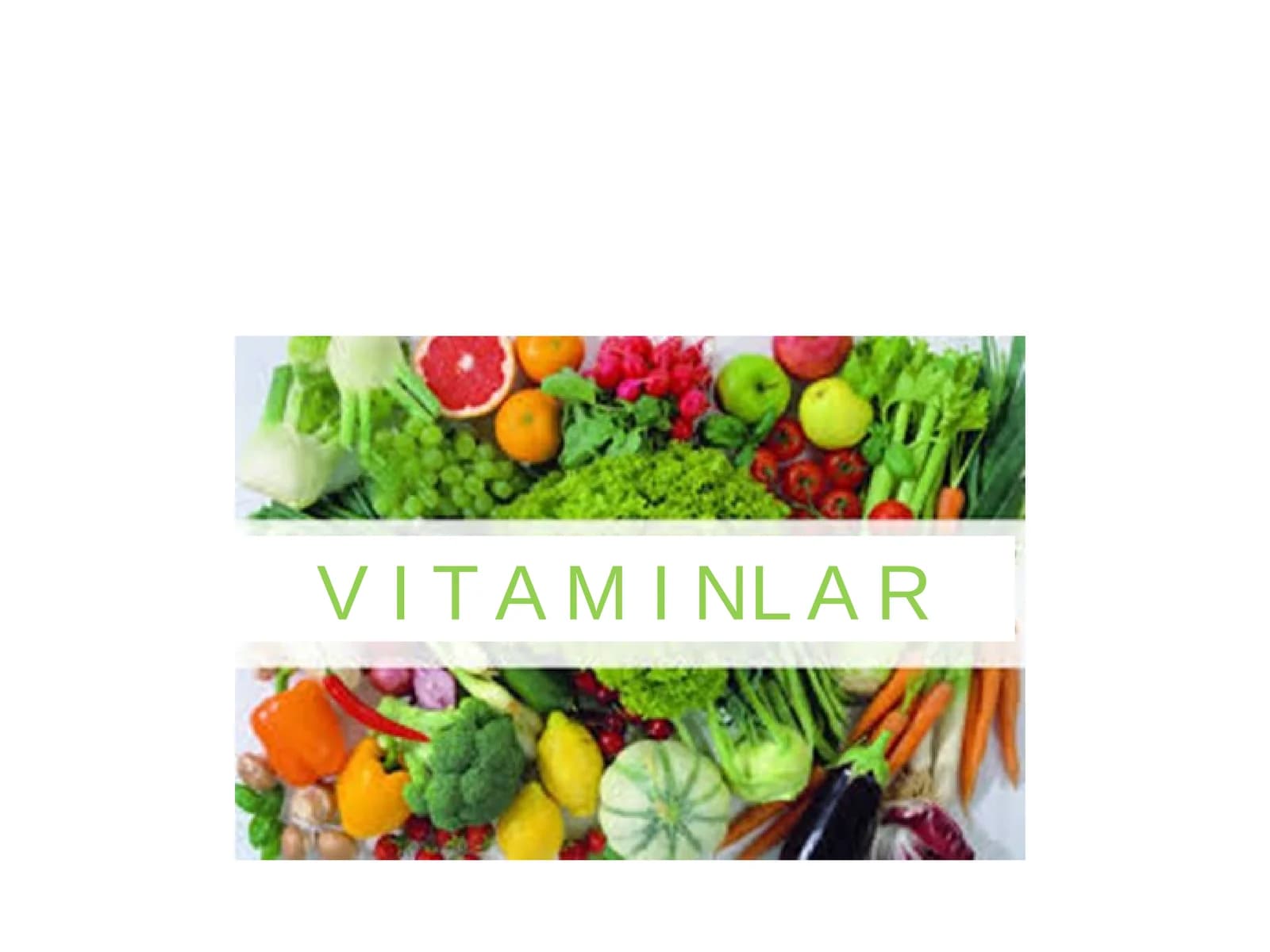VITAMINLAR