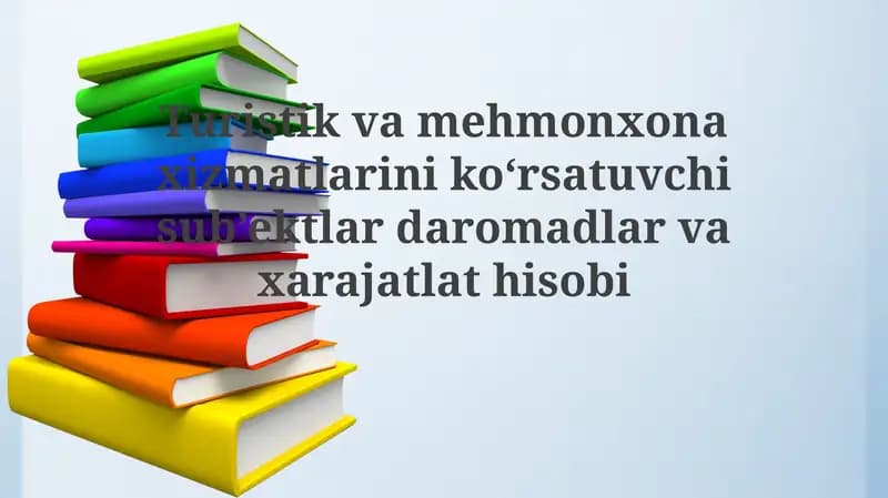 Daromad va xarajatlar hisobi: Asosiy tushunchalar va standartlar