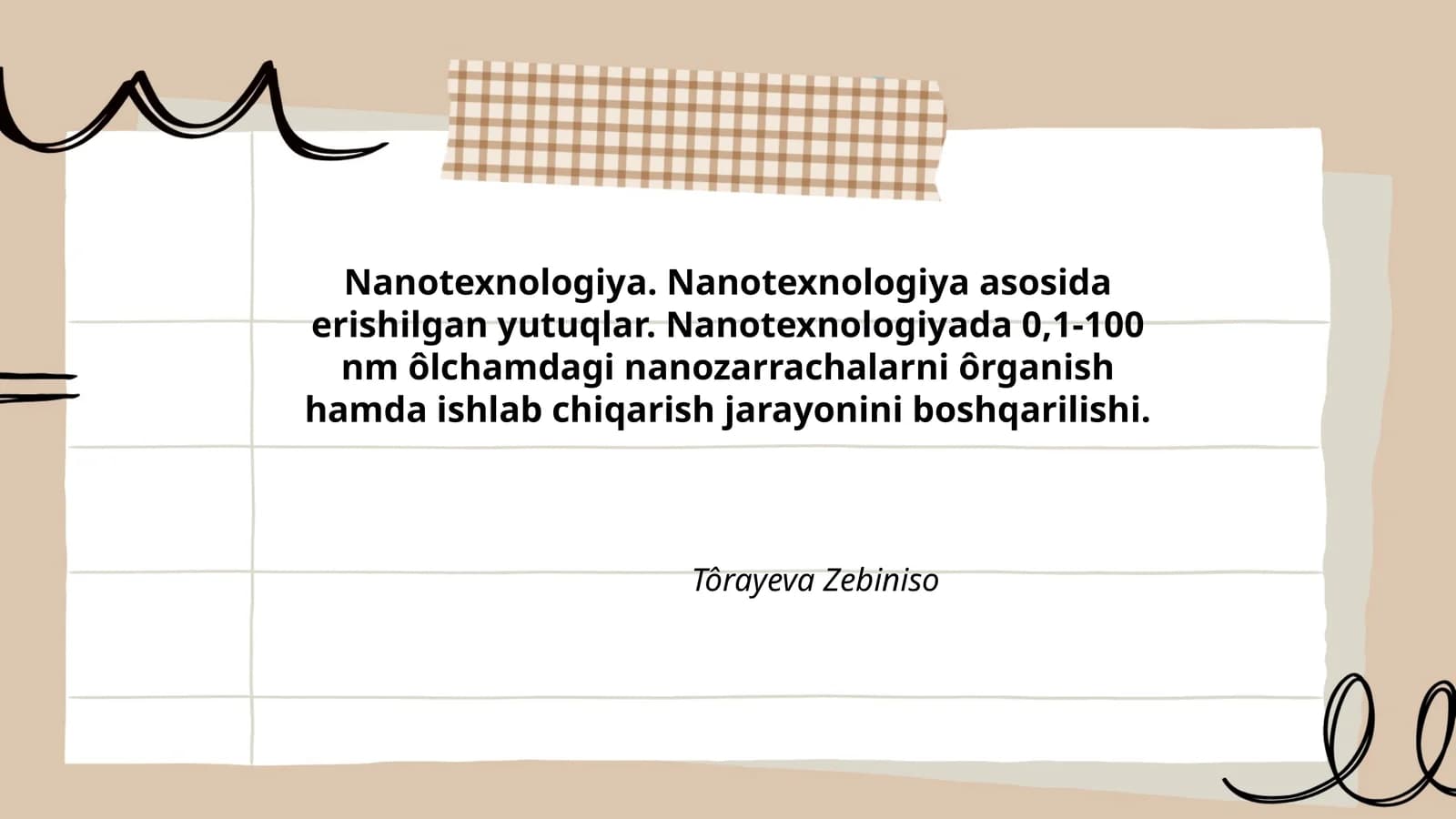 Nanotexnologiya. Nanotexnologiya asosida erishilgan yutuqlar