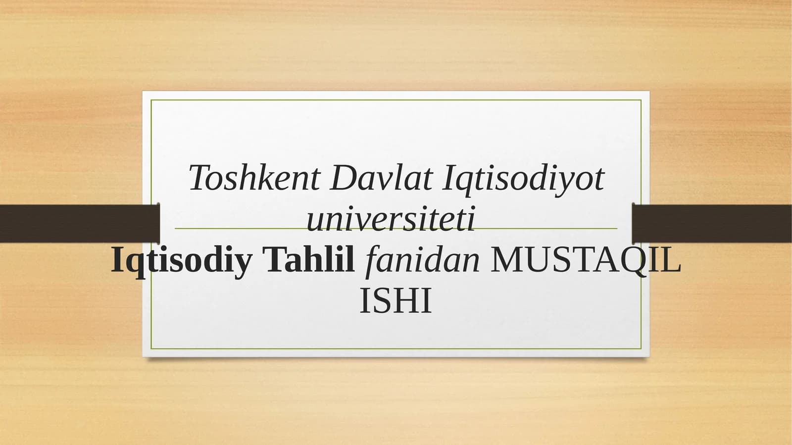 Raqobat darajasi ko’rsatkichlari va ularni aniqlovchi omillar