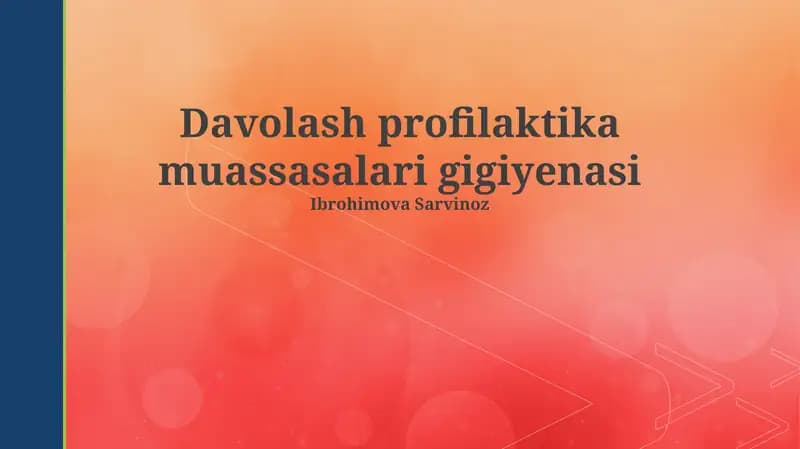 Og'iz Bo'shlig'ining Gigienasi
