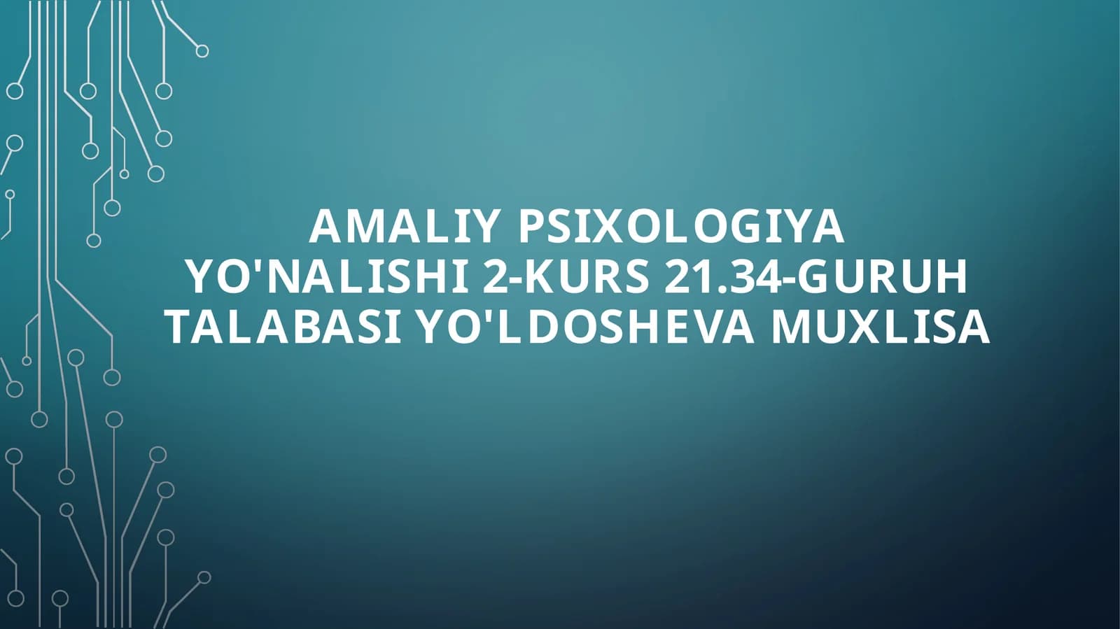 ELEKTRON RAQAMLI IMZO VA UNDAN FOYDALANISH