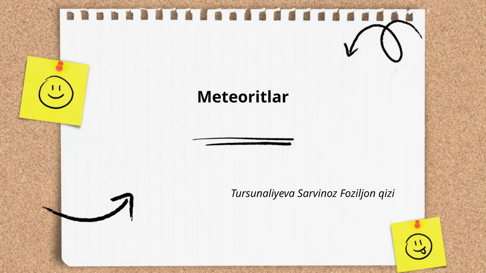 Meteoritlar
