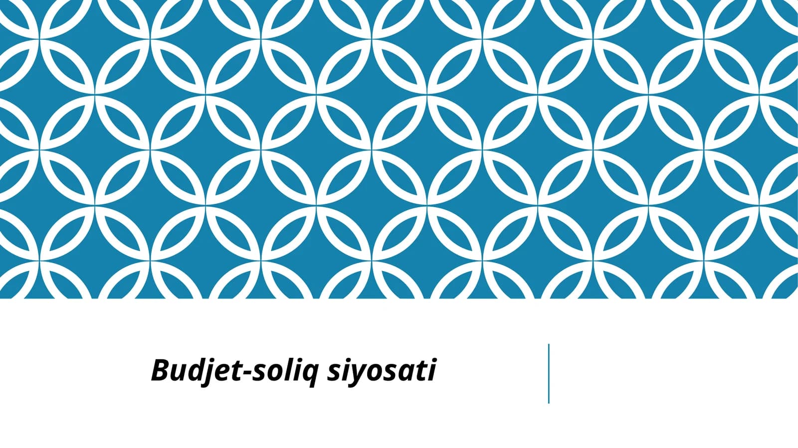 Budjet-soliqsiyosati