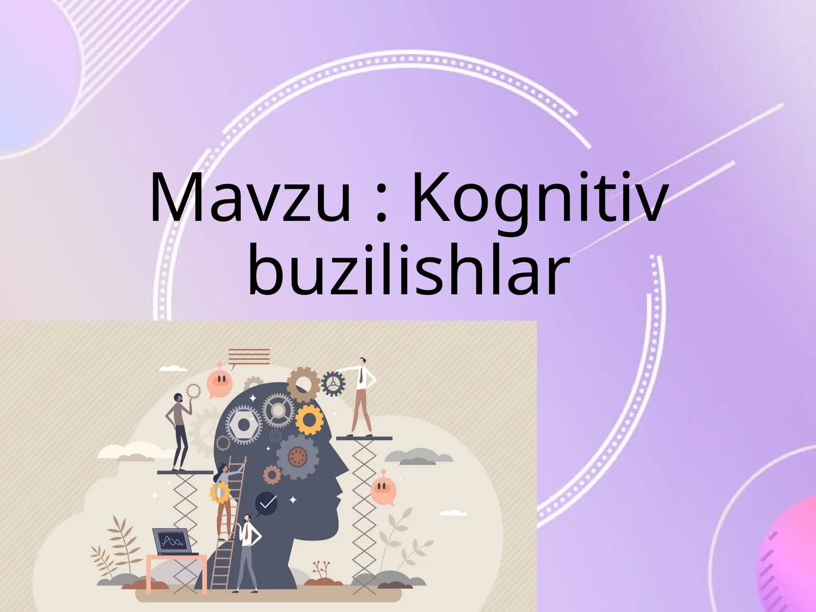 Kognitiv buzilishlar