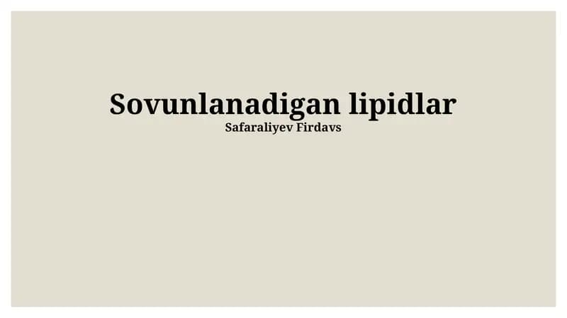 Terpenlar: tuzilishi, xususiyatlari va vazifalari