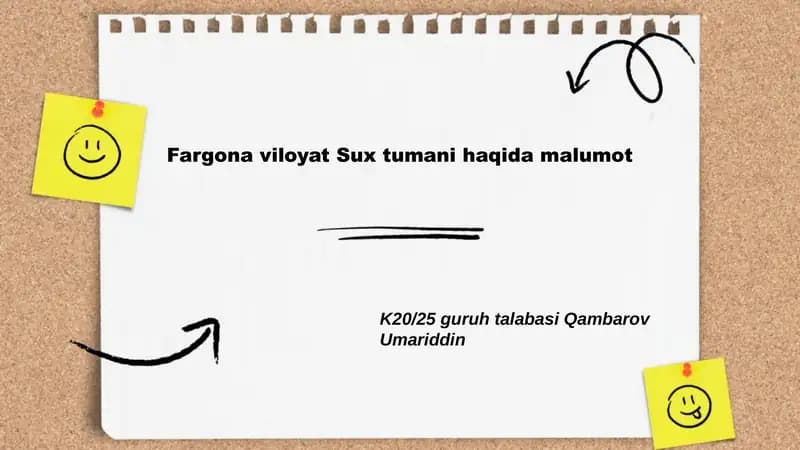 Sux tumani tarixi