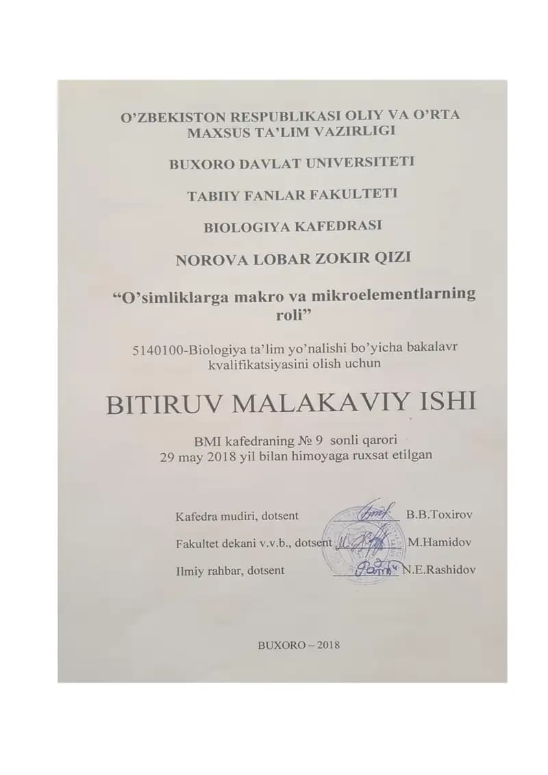 O'g'itlashning fiziologik ahamiyati