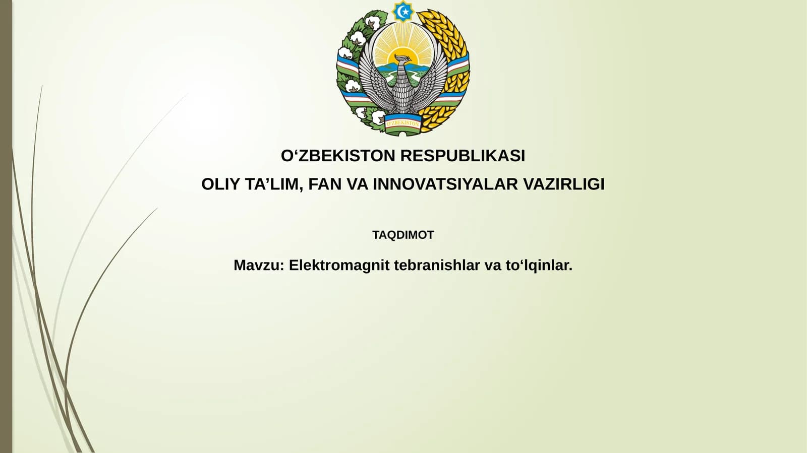 Elektromagnit tebranishlar