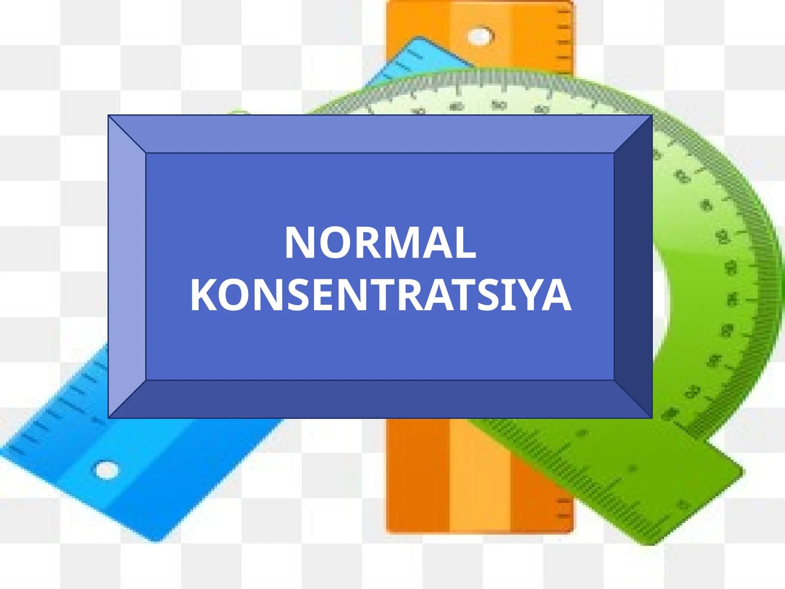 NORMAL KONSENTRATSIYA