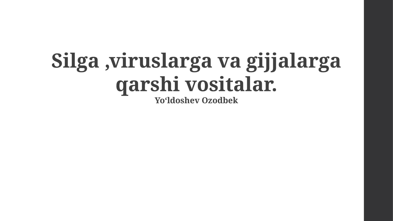 Zamburug'lar, viruslar va gijjalarga qarshi dori-darmonlar
