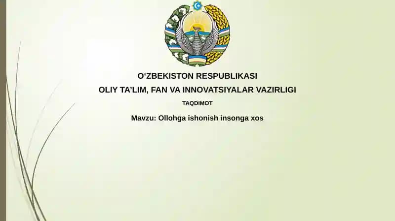 E'tiqodning ildizlari: Tarix, Antropologiya va Neyropsixologiya