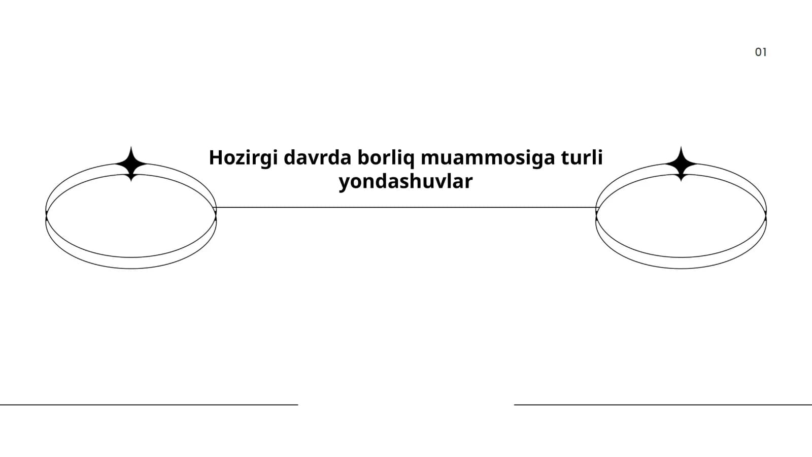 Hozirgi davrda borliq muammosiga turli yondashuvlar