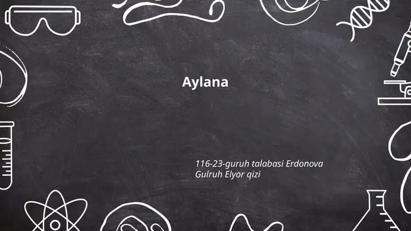 Aylana geometriyasi