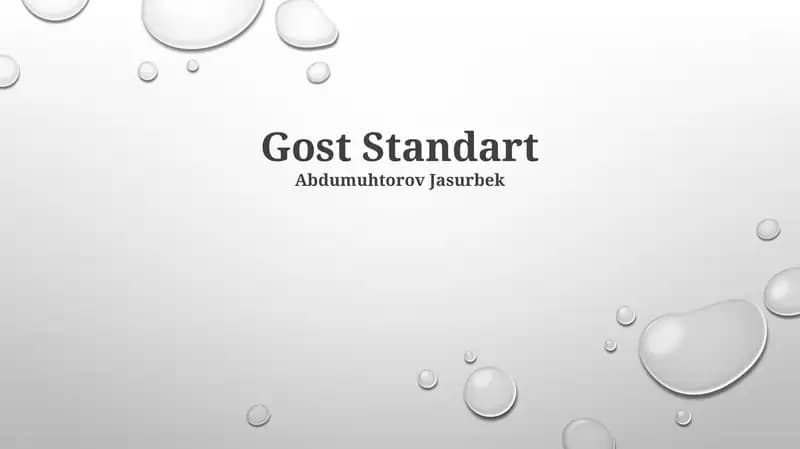 GOST Standart