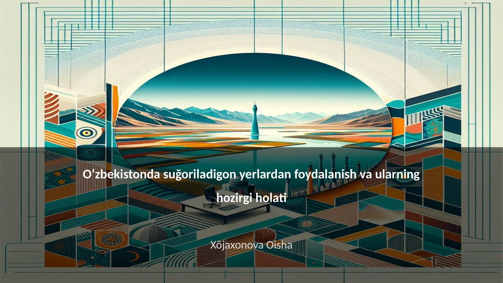 Oʻzbekistonda suğoriladigon yerlardan foydalanish va ularning hozirgi holati