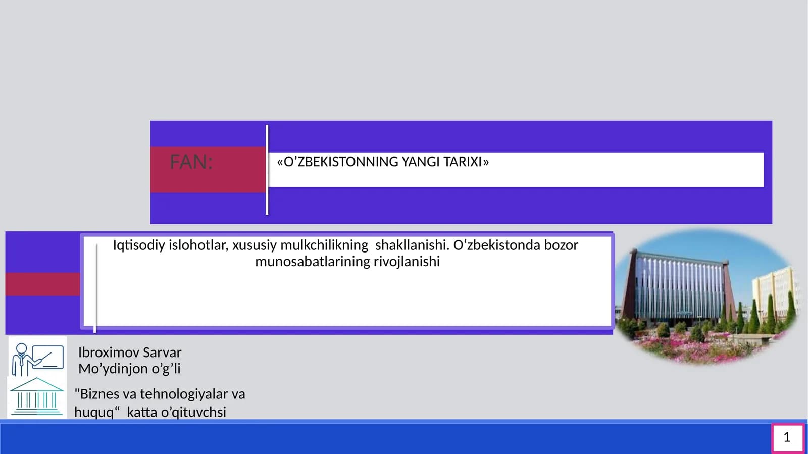 Bozoriqtisodigao‘tishningasosiytamoyillari