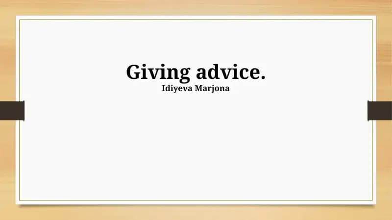 Navigating Difficult Advice Situations