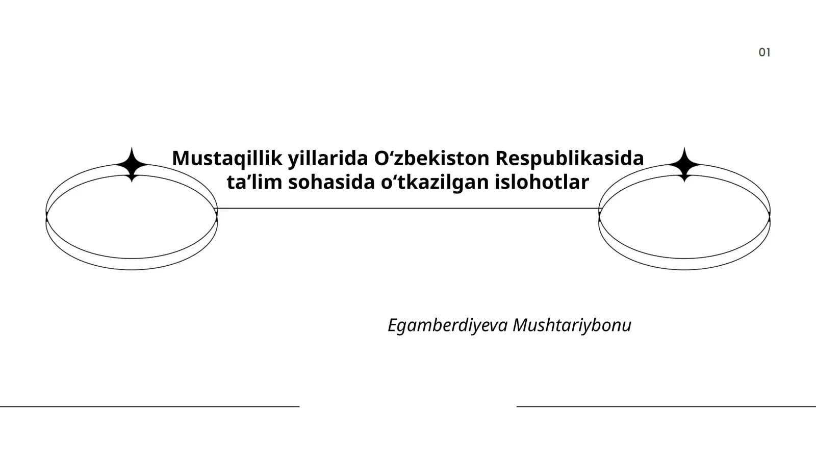 Ta'lim Tizimini Isloh Qilish Dasturi
