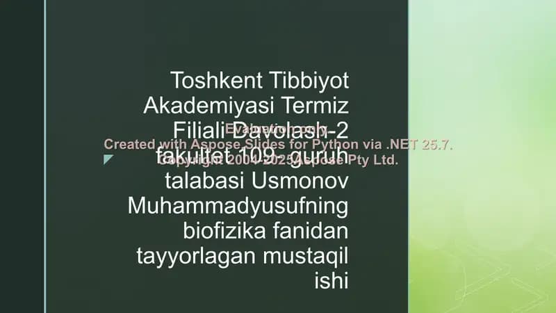 Kompyuter tomografiyasi va uning ishlashining fizik asoslari