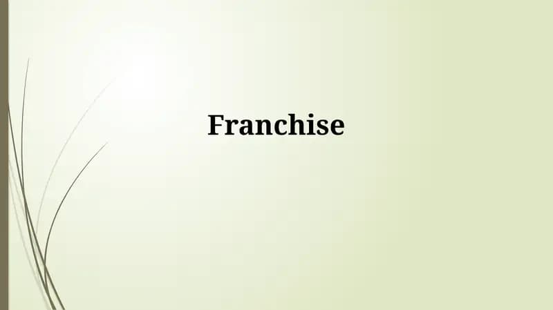 Franchise Fundamentals