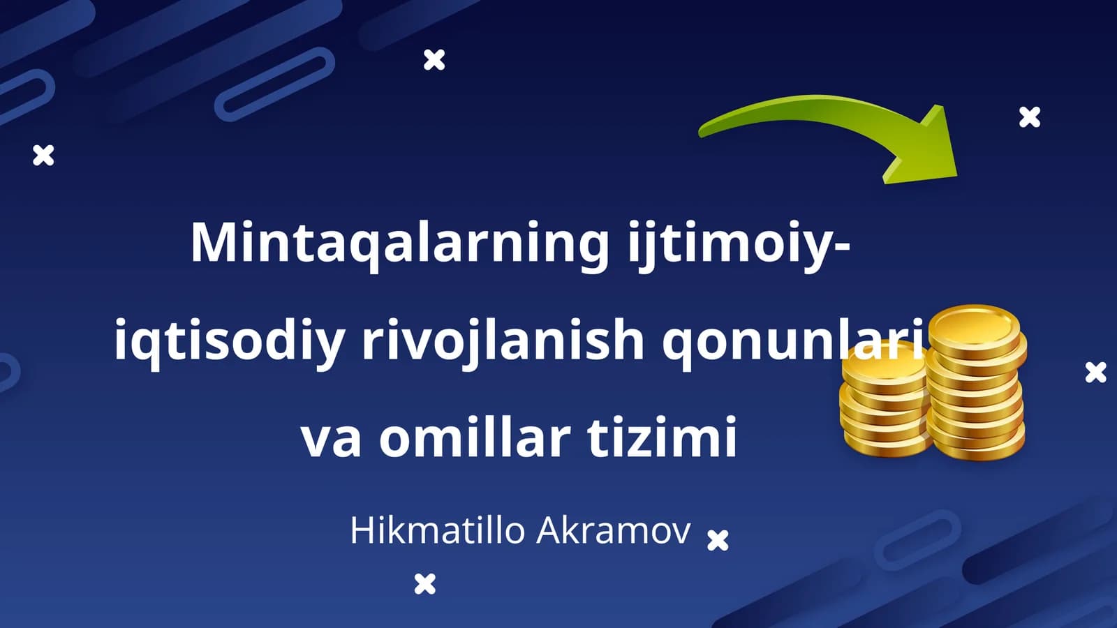 Mintaqalarning ijtimoiy-iqtisodiy rivojlanish qonunlari va omillar tizimi