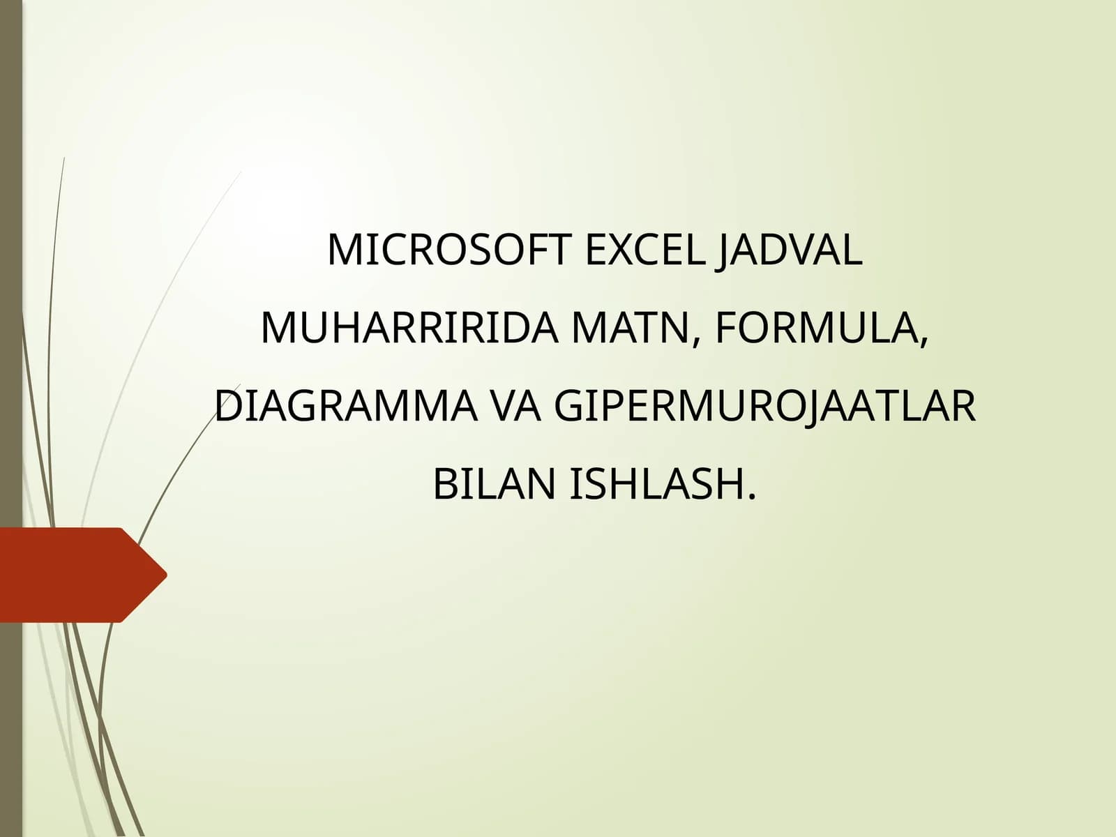 Microsoft Excel