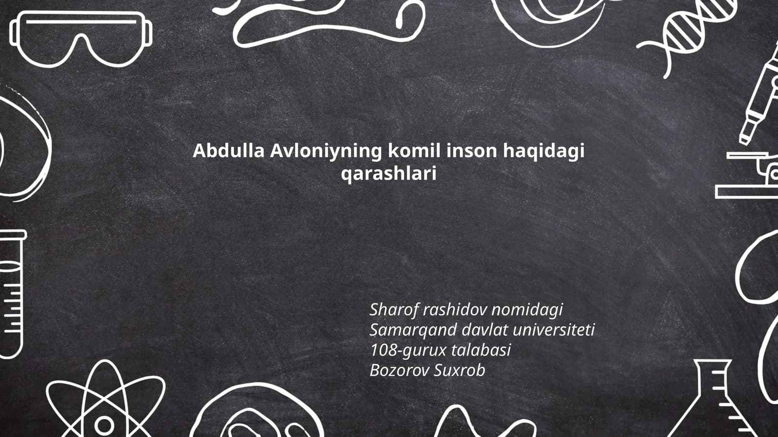 Abdulla Avloniyning komil inson haqidagi qarashlari