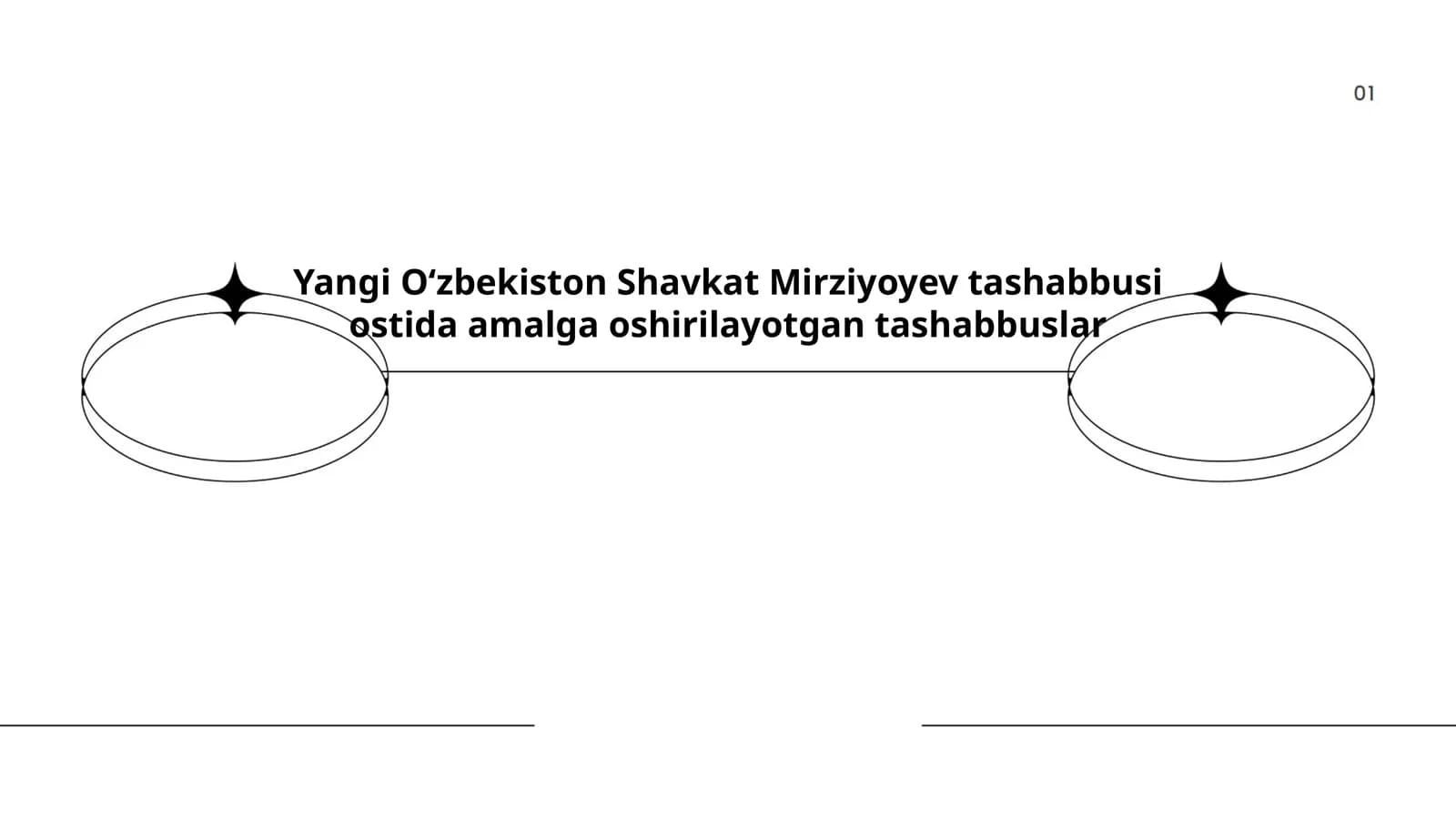 Yangi Oʻzbekiston Shavkat Mirziyoyev tashabbusi ostida amalga oshirilayotgan tashabbuslar