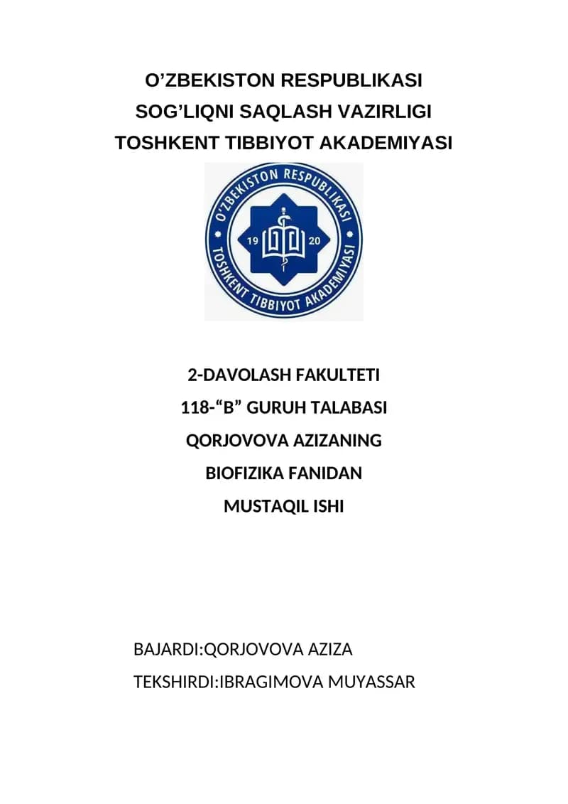 Pyezoelektrik effekt va undan tibbiyotda foydalanish