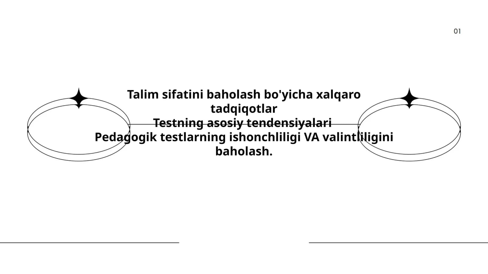 Xalqaro ta'lim baholash dasturlari (PISA, TIMSS, PIRLS): taqqoslash va darslar