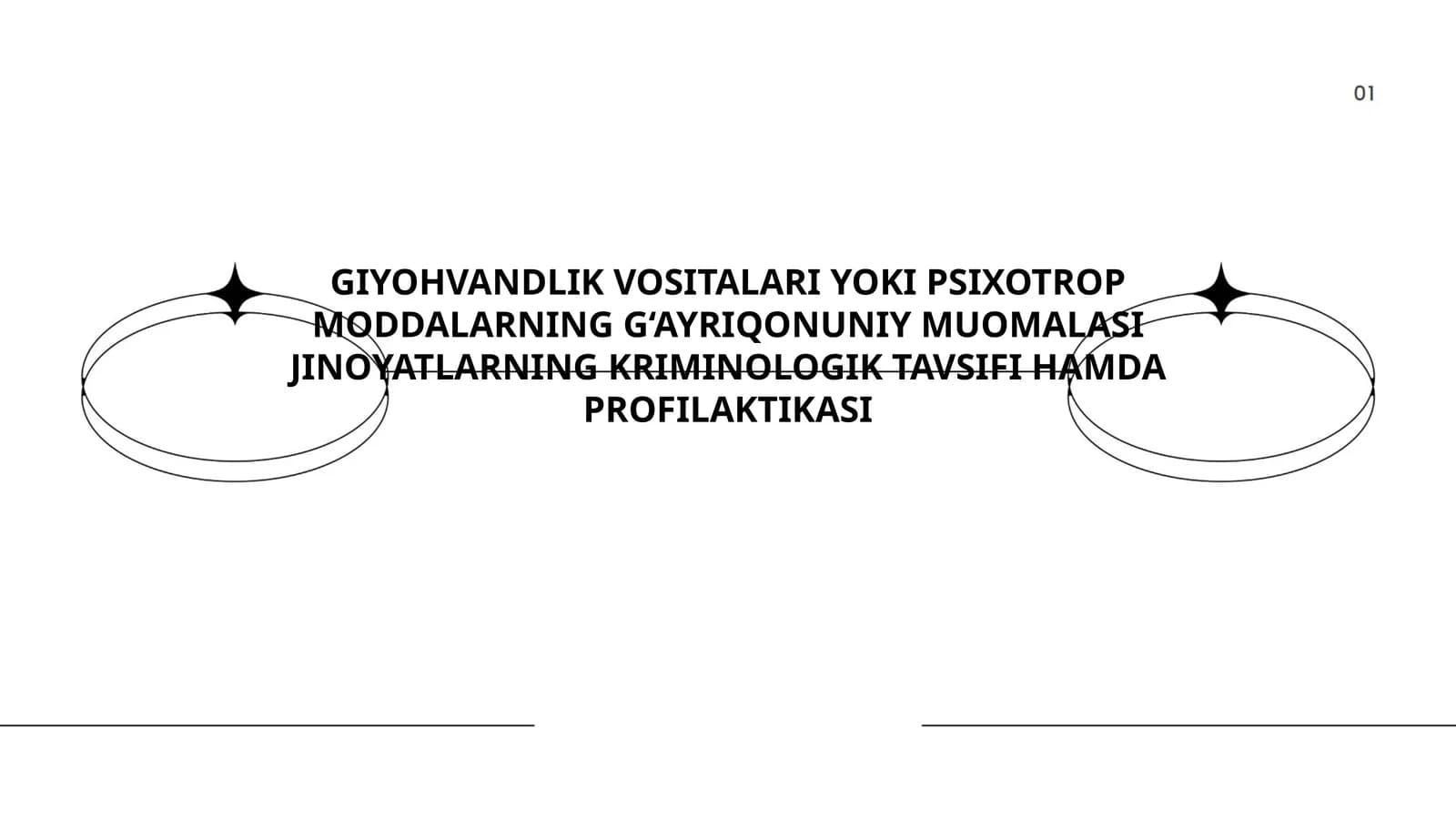 GIYOHVANDLIK VOSITALARI YOKI PSIXOTROP MODDALARNING G‘AYRIQONUNIY MUOMALASI JINOYATLARNING KRIMINOLOGIK TAVSIFI HAMDA PROFILAKTIKASI