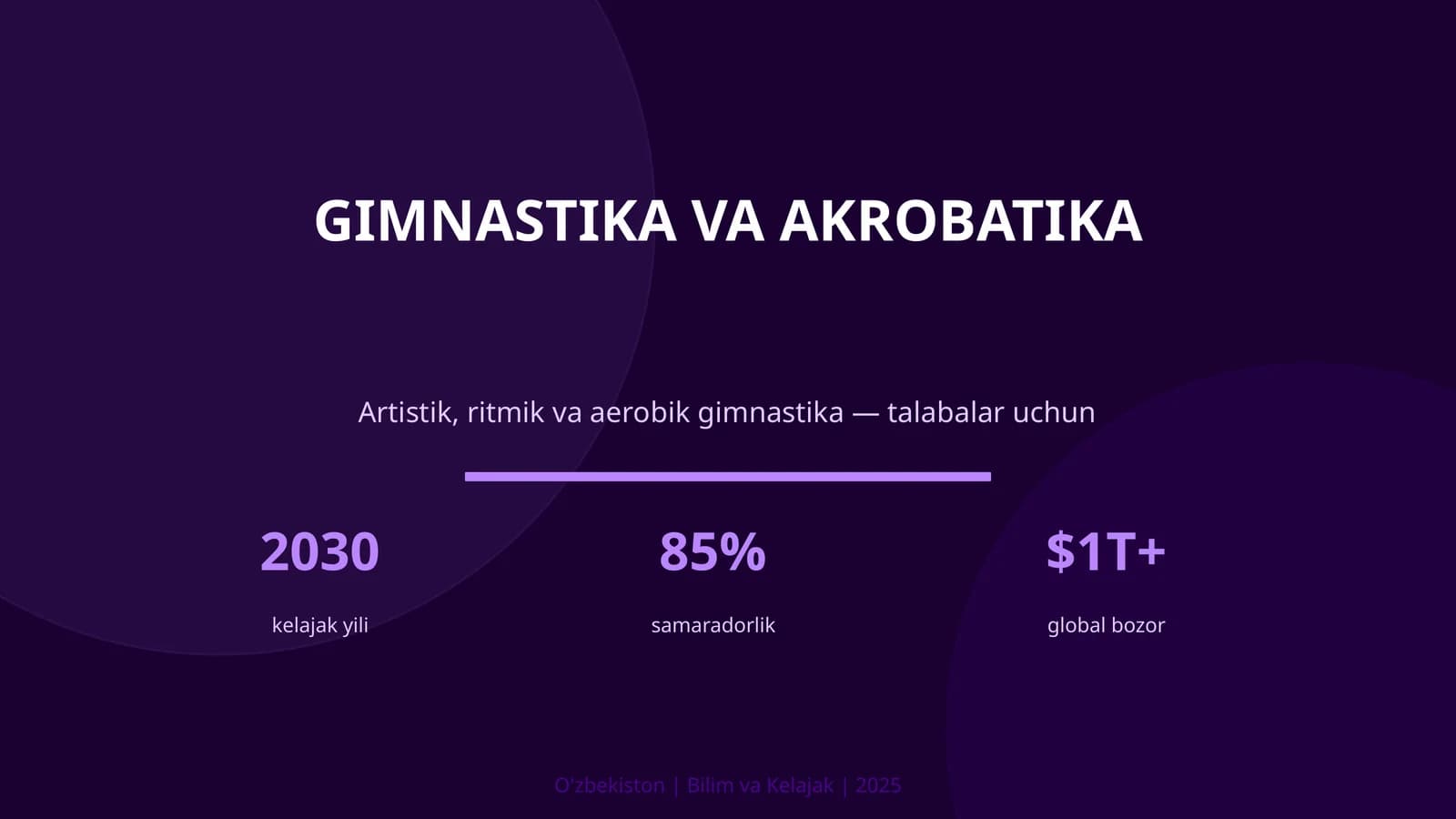 GIMNASTIKA VA AKROBATIKA