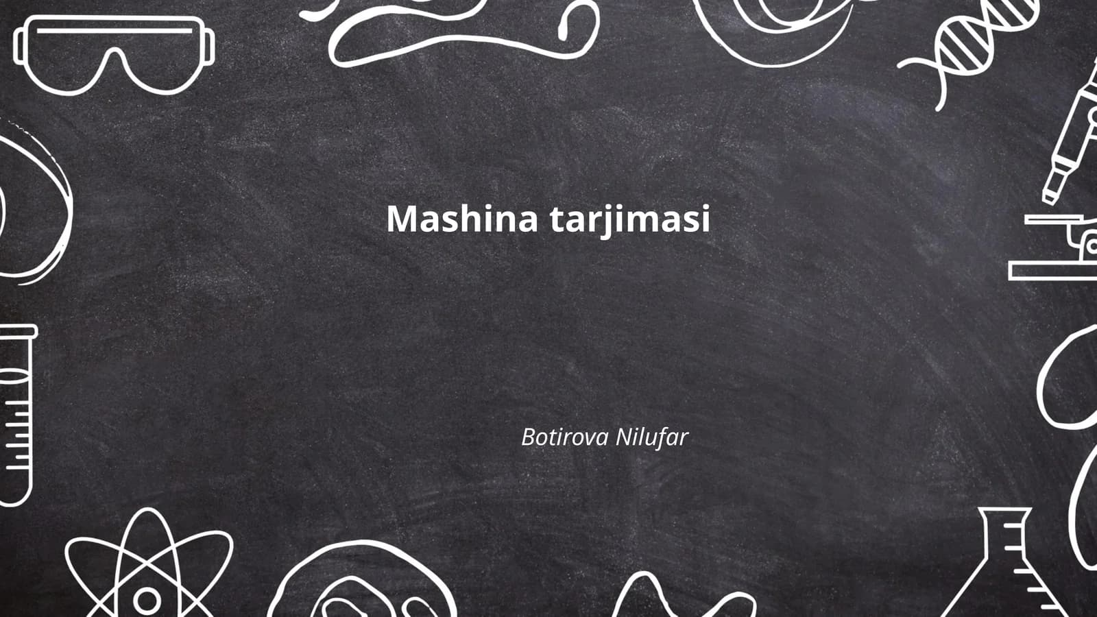 Mashina Tarjimasi