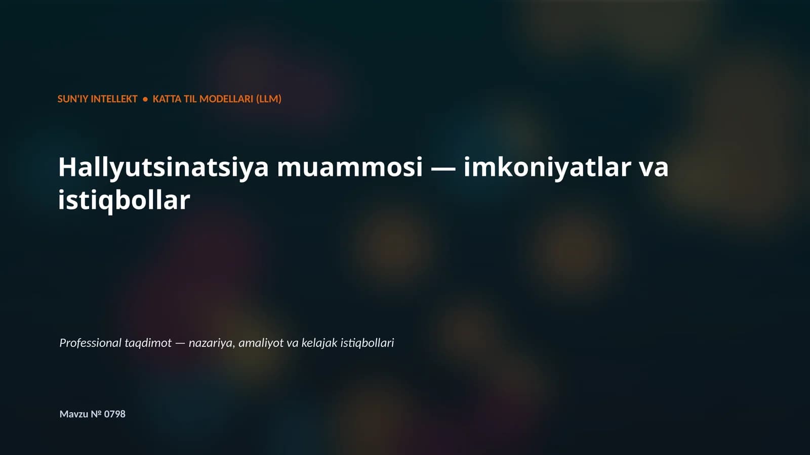 Katta til modellari — ulkan matn massivlarida