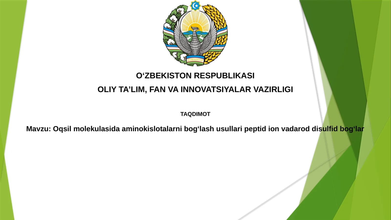 Peptid bog'lanishi
