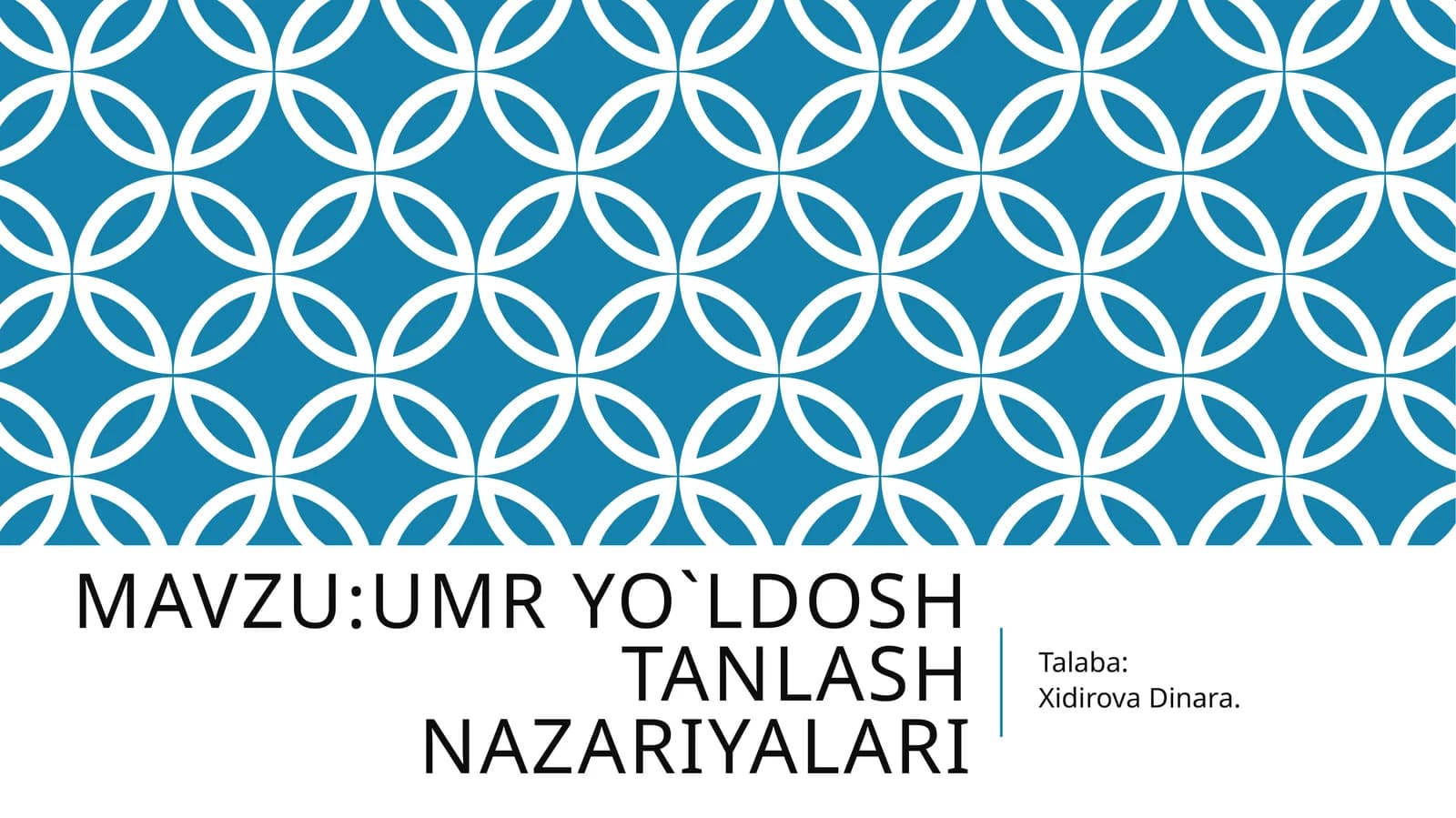 Umryo`ldoshtanlashnazariyalari