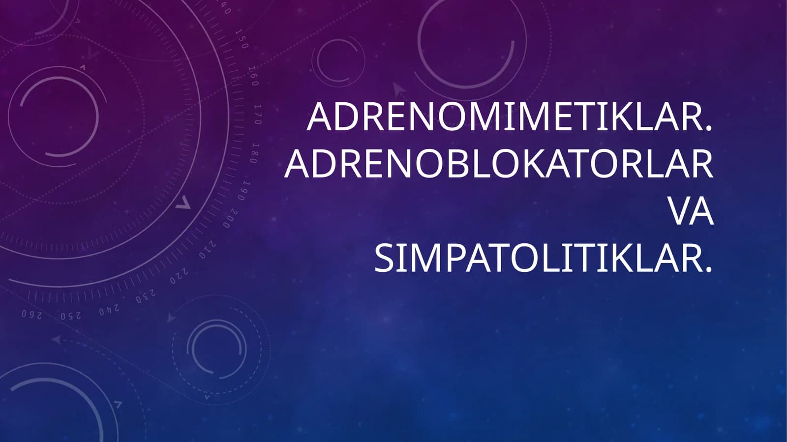 Adrenomimetiklar