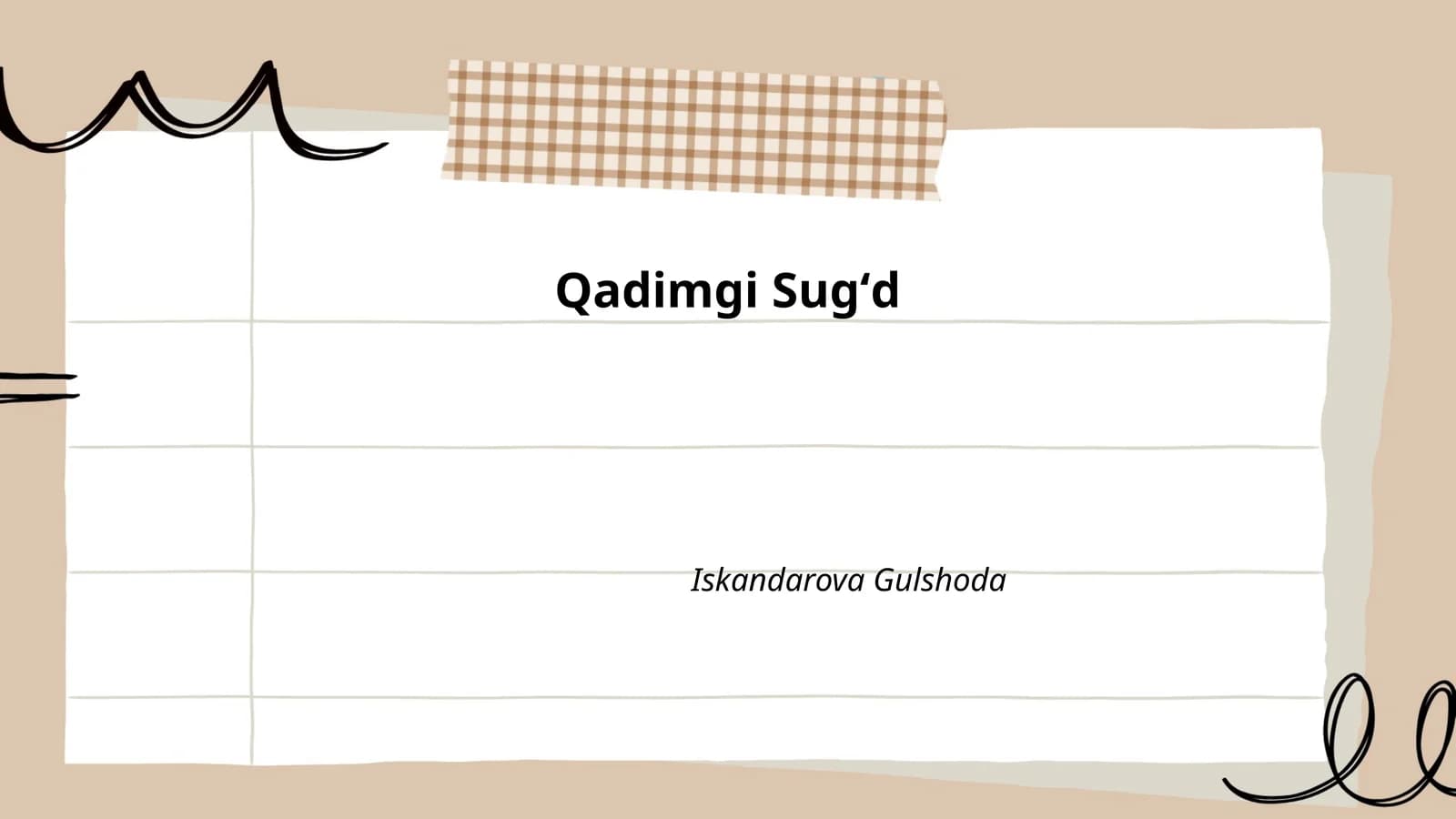 Sugʻd davlati tarixi