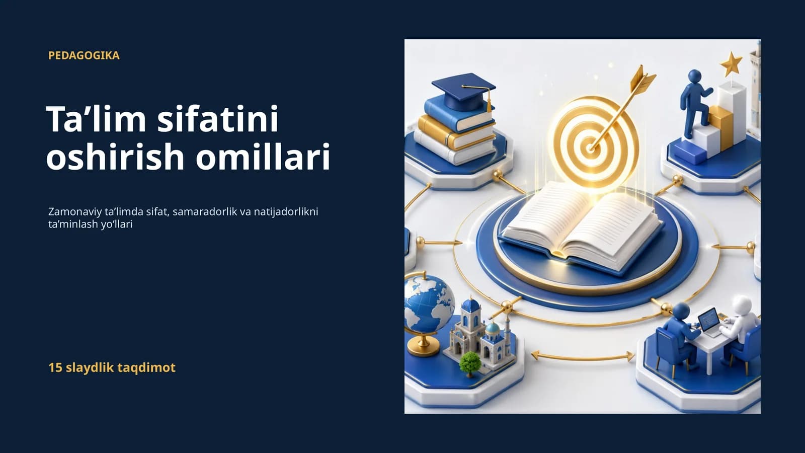 Ta’lim sifatini oshirish omillari