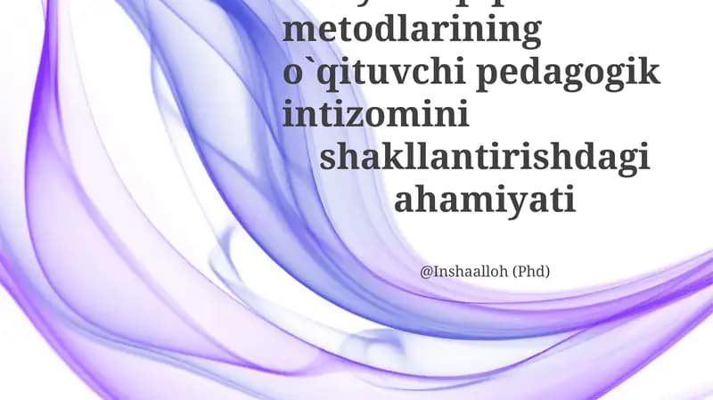 Ma'lumotlar tahlili usullari