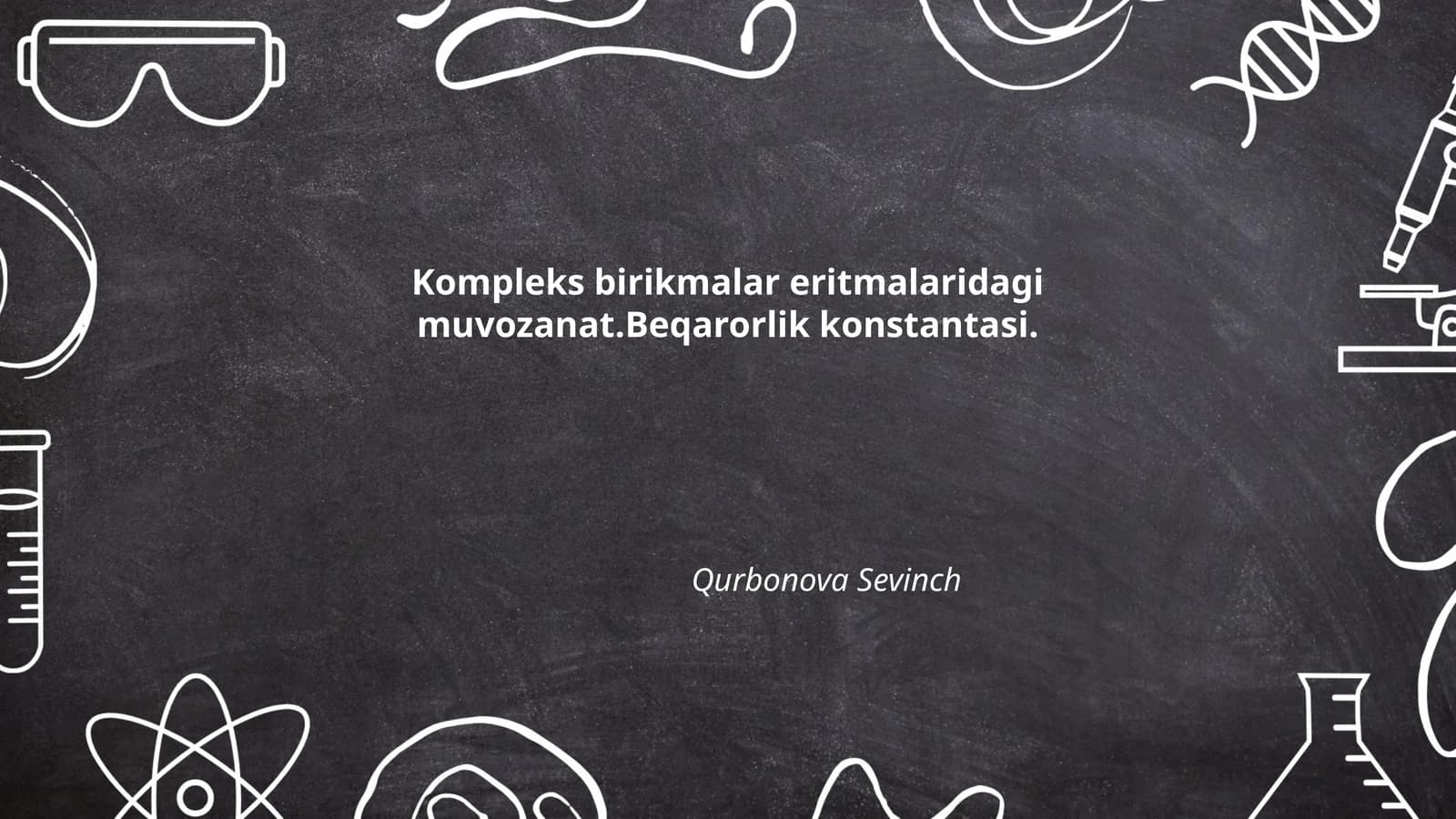 Kompleks birikmalar eritmalaridagi muvozanat.Beqarorlik konstantasi