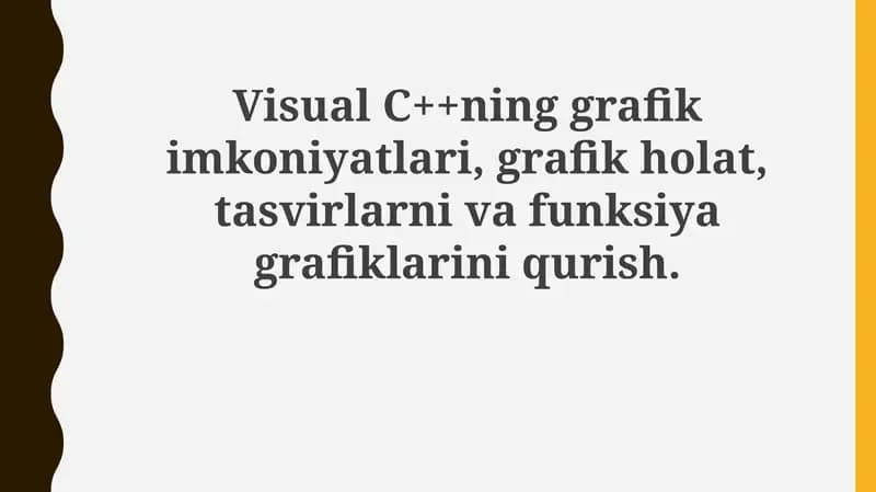Visual C++