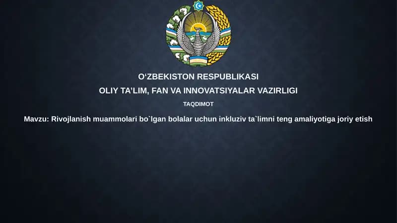 Inklyuziv ta'lim