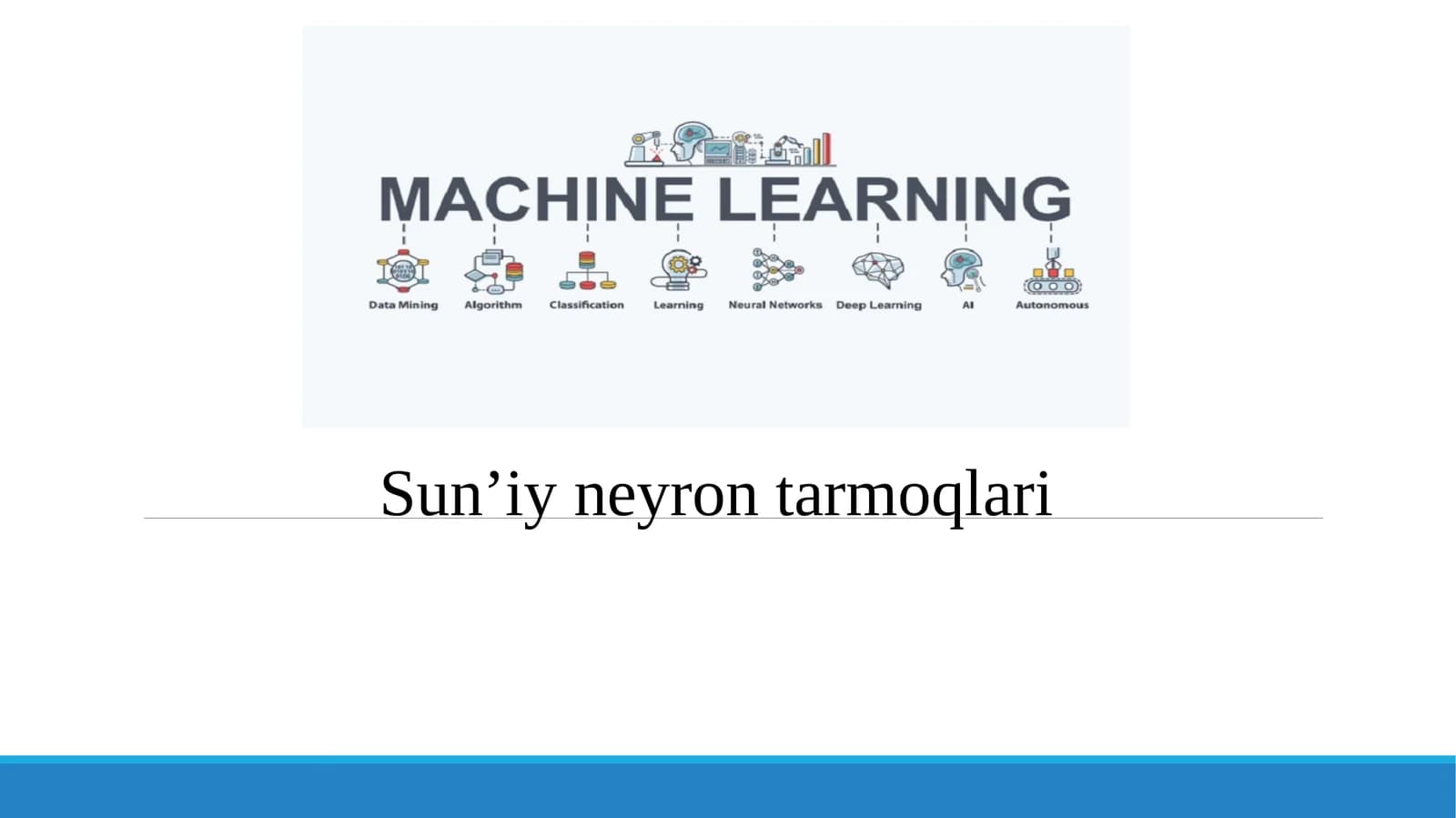 Sun’iy neyron tarmoqlari