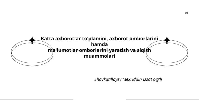 Katta axborotlar to'plami