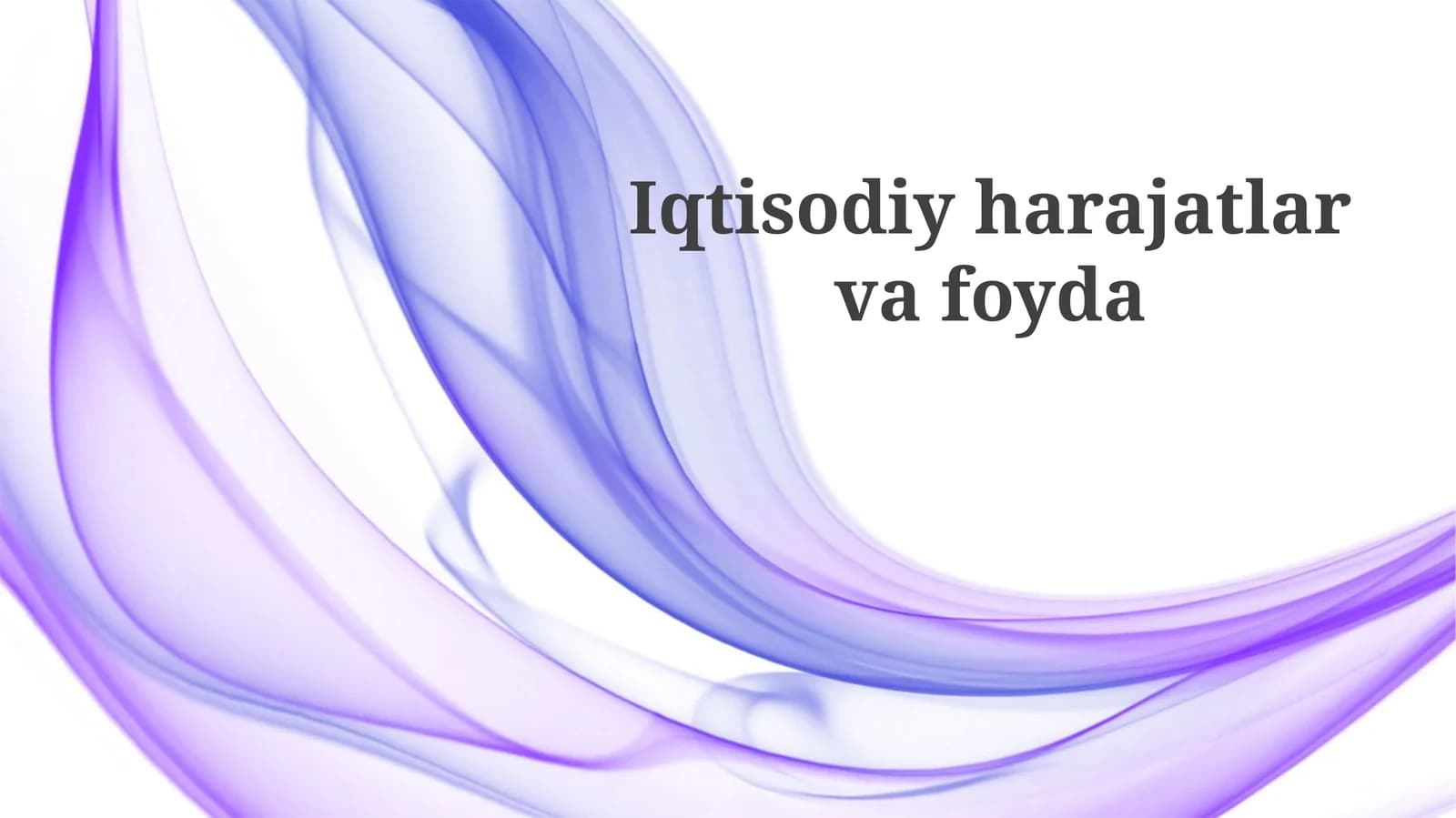 Moliyaviy oqibatlar